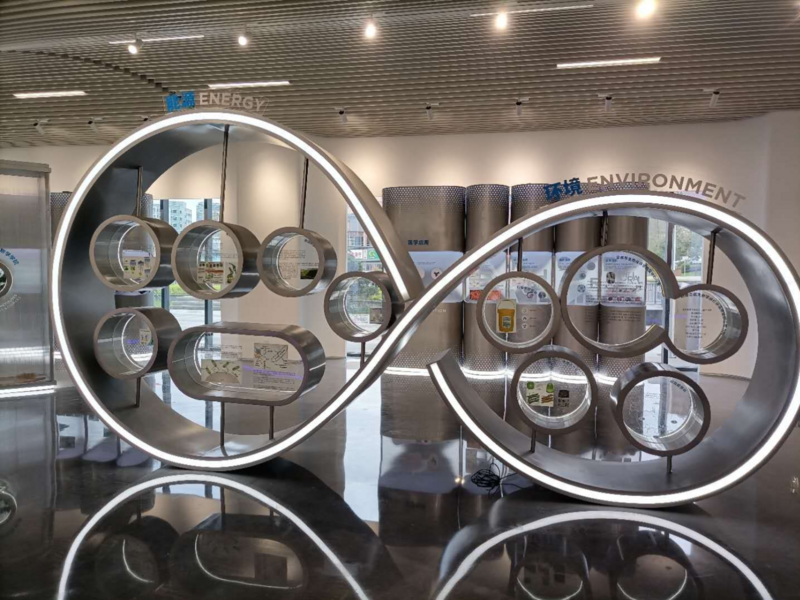現(xiàn)澆無機磨石—展廳