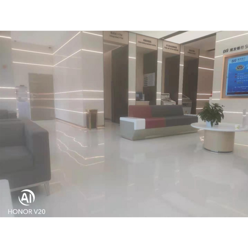 現(xiàn)澆無機磨石—銀行